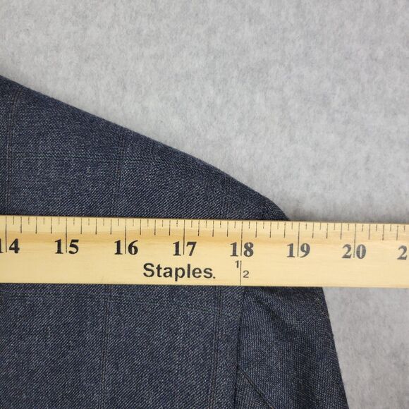 Brooks Brothers 100% Wool Black LS 2 Button Notch Suit Blazer Men's 42R USA Made - Picture 10 of 13